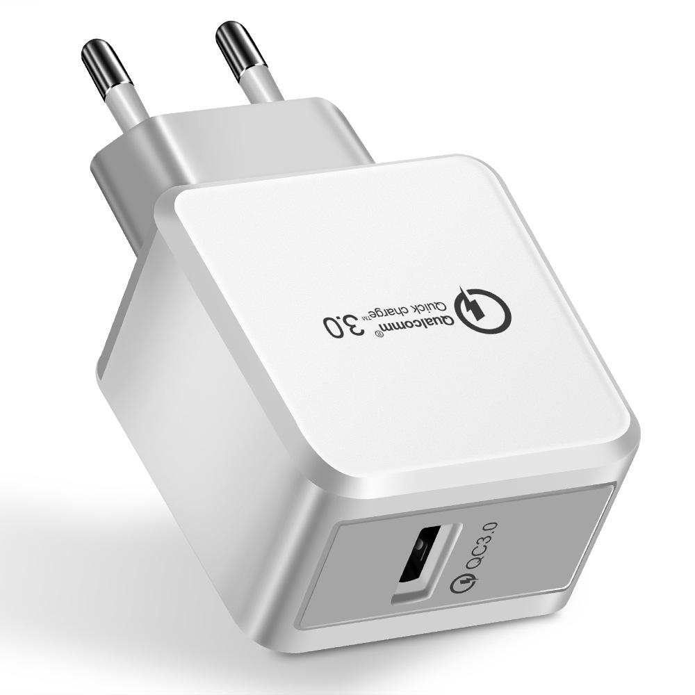 

Bakeey 2.4A USB QC3.0 Быстрая зарядка EU Plug адаптер зарядное устройство для iPhone X XR XS Mi8 Mi9 Pocophone F1 S10 S1