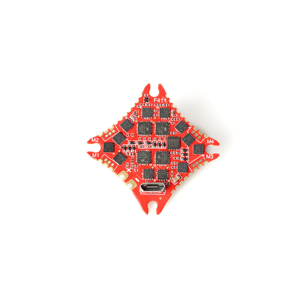 

25.5x25.5mm HGLRC ZEUS10 AIO F4 Flight Controller w/ 5V 2A BEC Built-in 10A 2-6S 4in1 Brushless ESC for RC Drone FPV Rac