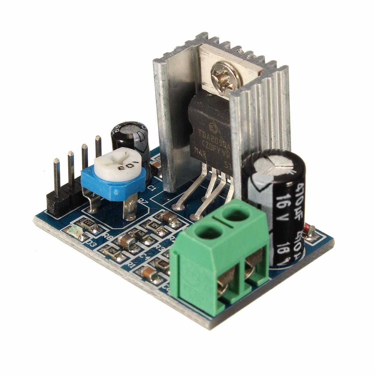 

5Pcs TDA2030A 6-12V AC / DC модуль платы усилителя звука с одним источником питания