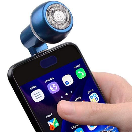 

Электробритва Бритва Travel Бритва Портативный Мини Магнитный Телефон Всасывания Бритва Подходит для Android