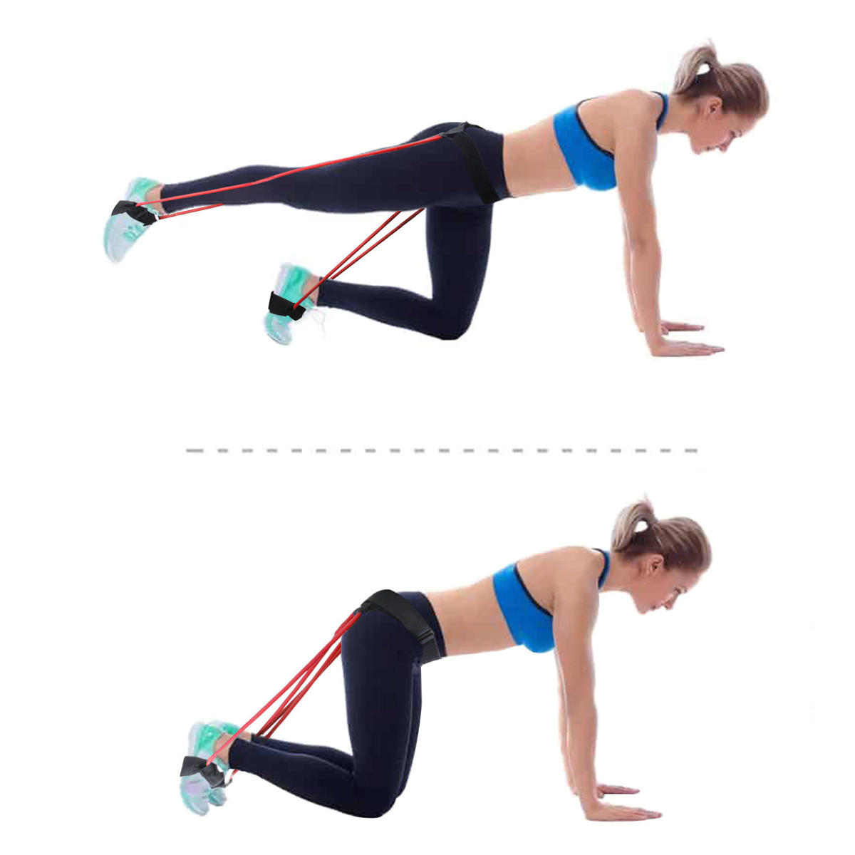 

KALOAD Женское 20lb Hip Trainer Butt Booty Ремень Стандарты Упражнение для упражнений для тренировки мышц тела