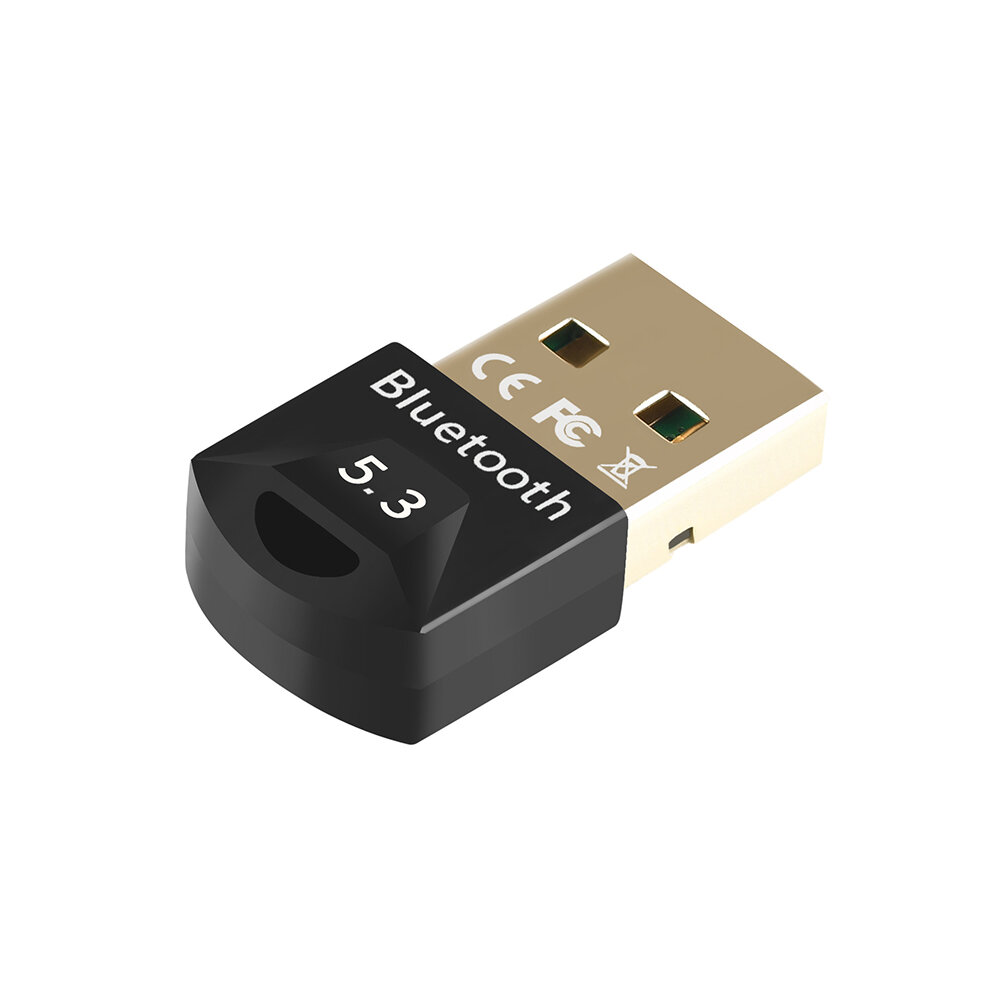 

RTL801 Bluetooth-совместимый 5.3 USB-адаптер Dongle 3 Мбит/с Plug and Play Wireless Transmitter Приемник для настольных