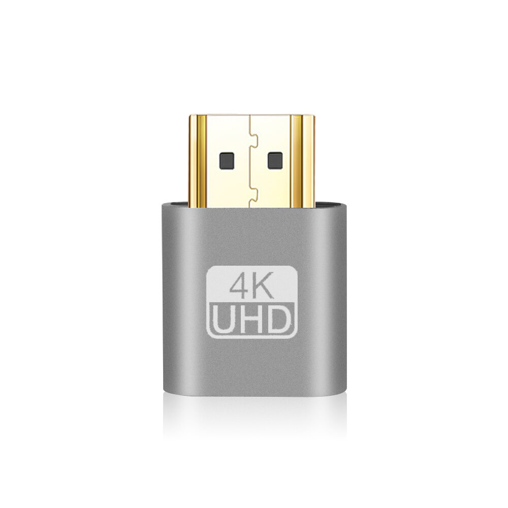 

VGA Virtual Дисплей Адаптер HDMI-совместимый 1.4 DDC EDID Dummy Plug Headless Ghost Дисплей Эмулятор видеокарты Замок Пл