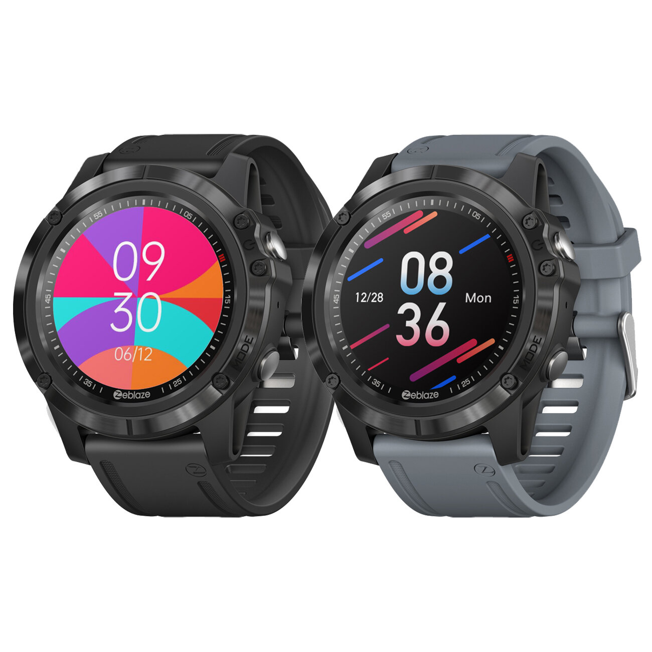 

[50+ Watch Faces]Zeblaze VIBE 3S HD 1.3 Inch 360*360px Screen Heart Rate Blood Pressure Oxygen Monitor Customized Dial 2