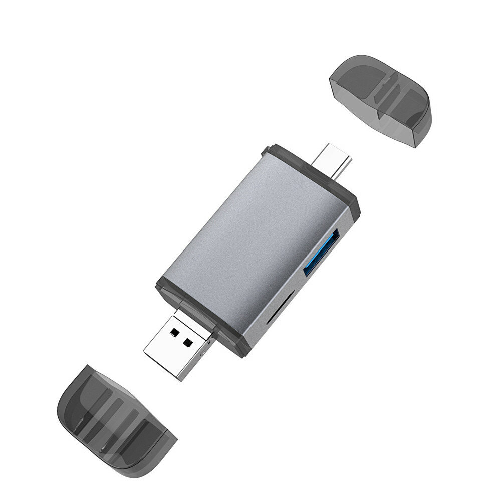 

Type-C USB3.0 Micro USB Многофункциональный 6 в 1 картридер TF Card OTG Reader с концентратором для планшета Смартфон