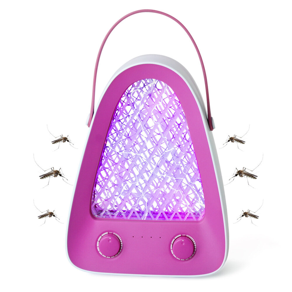 

Dual-Modes USB Charging LED UV Mosquito Killer Lamp Trap Night Light Bug Insect Killing Lights Pest Dispeller