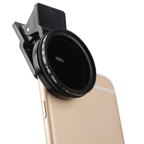 

zomei регулируемая 37мм клип на нейтральной плотности й 2-400 камеры телефона объектив фильтр для iPhone Samsung андроид