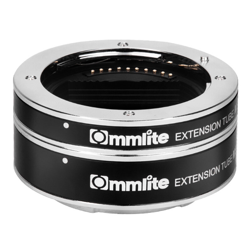 

COMMLITE CM-MET-E автоматическое расширение макроса Трубка 10 мм 16 мм кольцо с автофокусом TTL экспозиция для Sony E-Mo