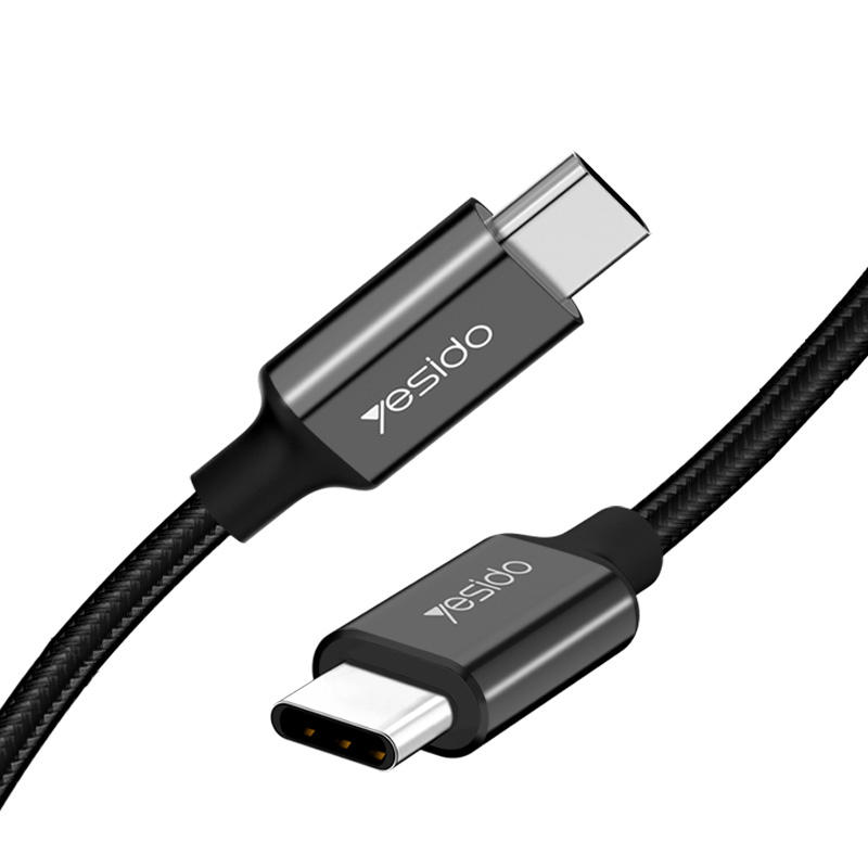 

Yesido CA29 60 Вт QC3.0 PD3.0 USB Type C - Type C Кабель с кабельным коллектором для Samsung S10 S9 S8 Примечание 9 Кабе