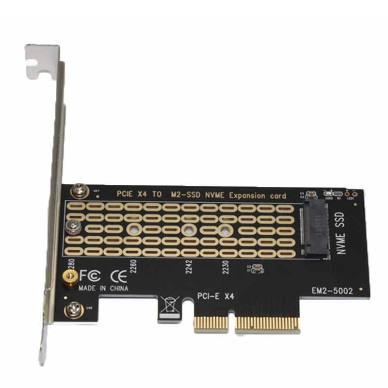 

Плата расширения SSU EM2-5002 M.2 - PCI-E 3.0 Плата переноса жесткого диска с ключом SSD для настольного компьютера