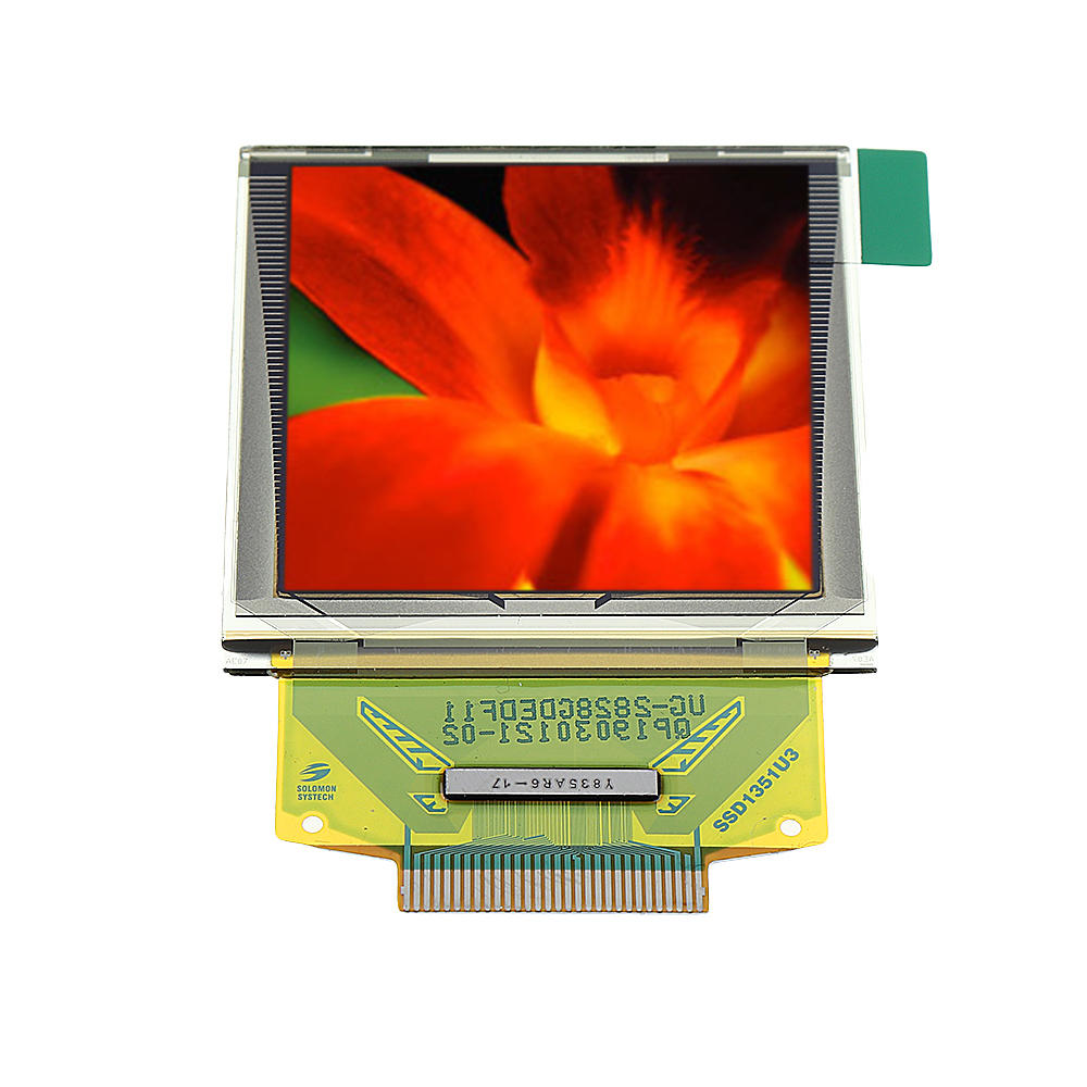 

Geekcreit 1.5 дюймов OLED Дисплей 128 * 128 Цветной модуль Последовательный экран SSD1351 Полноцветный 8-битный SPI