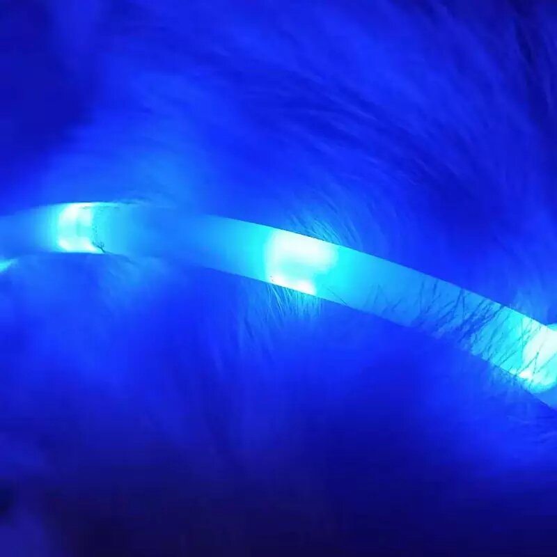 

LED 3Modes USB аккумулятор Luminous Pet Собака Ошейник от Cuttable Водонепроницаемы Собака Ошейник Кот Ошейник