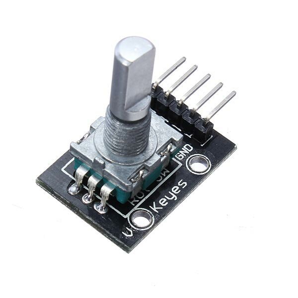 

5Pcs 5V KY-040 Rotary Encoder Module AVR PIC Geekcreit for Arduino - products that work with official Arduino boards