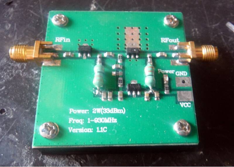 RF Broadband 1-930MHz 2W Power Amplifier Module 