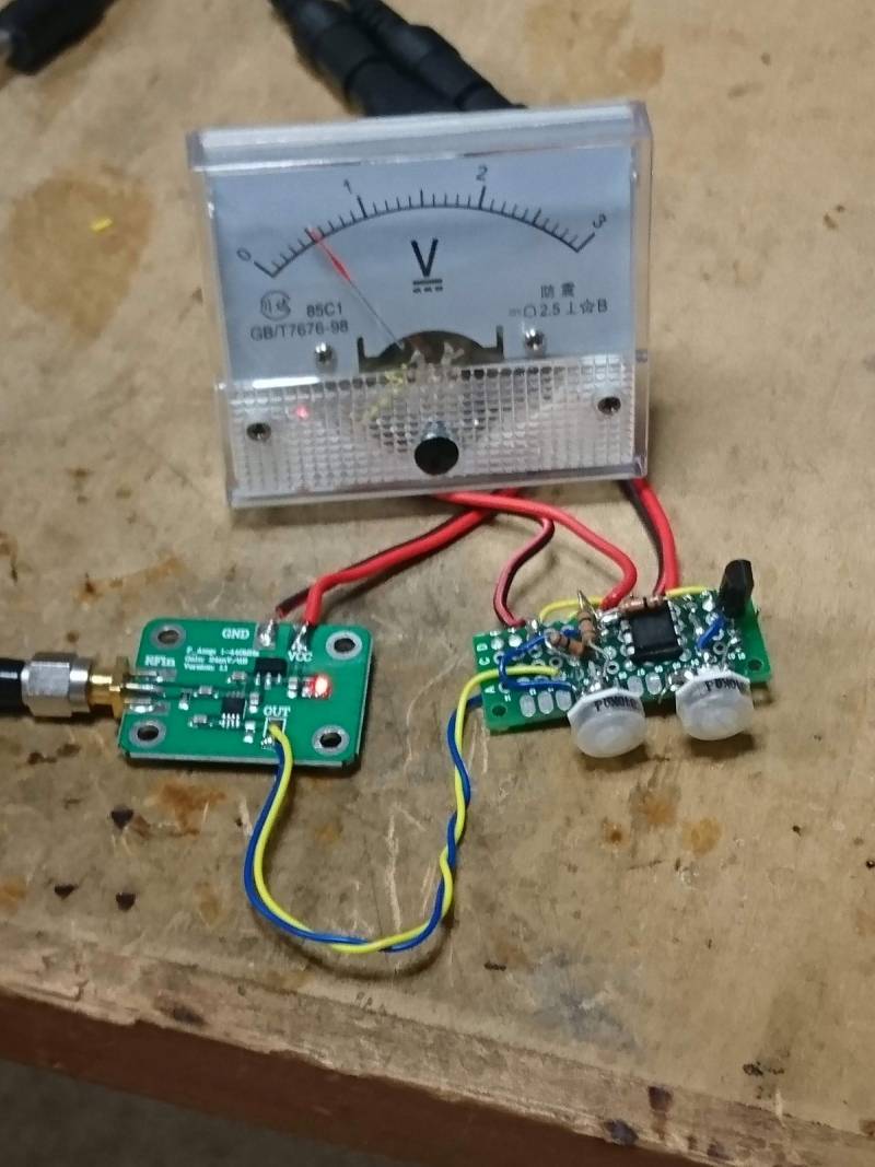 1 mètre AD8310 RF Logarithmic Detector Power Meter