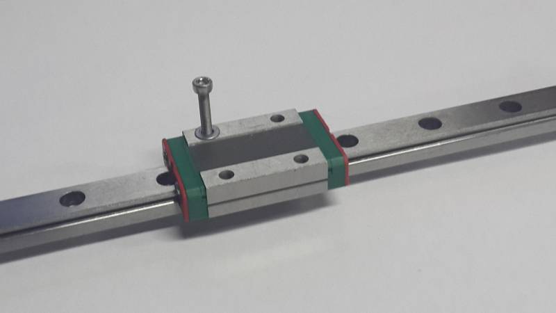 Machifit MGN12 100-1000mm Linear Rail Guide with MGN12H Linear Sliding Guide 
