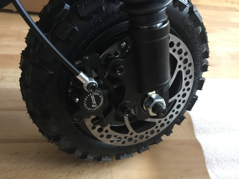BOYUEDA electric scooter disc brakes