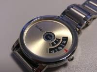 SKMEI 1260 Creative Watch Luxury Male Stainless Steel Strap Quartz Business Wrist Watch