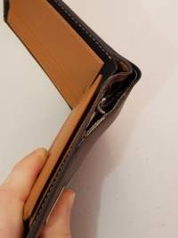 Men Leather Credit Card Holder Bifold Short Purse Wallet