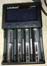 Liitokala Lii-PD4 LCD 3.7V NiMH Lithium Battery Charger US/EU Plug