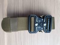 125cm AWMN S05-1 3.8cm Tactical Belt Quick Release Cobra Buckle Adjustable Men Wowen Nylon Belts