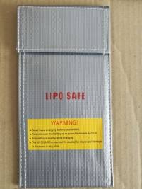Glassfiber Lipo battery Explosion Proof Safety Bag 20x10cm