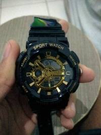 SANDA 799 Dual Display Digital Watch Colorful Watchbands Stopwatch Clalendar Men Sport Watch