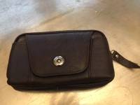 4.7-6 inch Men Genuine Leather Vintage Waist Bag Leisure Business Fanny Pack Cell Phone Bag