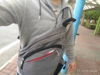 KAKA® Men Oxford Fashion Sling Bag Large Capacity Outdoor Sport Chest Bag 