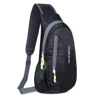Polyester Waterproof Light Weight Chest Bag Casual Cycling Outdoor Sports Crossbody Shoulder Bag