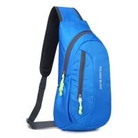 Polyester Waterproof Light Weight Chest Bag Casual Cycling Outdoor Sports Crossbody Shoulder Bag