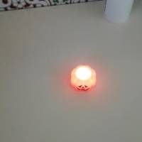 Battery Operated Warm White Pumpkin Spider Pattern LED Candle Lantern Holiday Light Halloween Decor