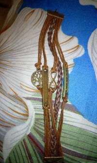 Vintage Unisex Multilayer Bracelet Hollow Tree of Life Lettering Waves Bracelets Ethnic Jewelry 