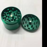 4 Layer Alloy Herb Grinders Green Tobacco Crusher Hand Muller Grinder