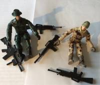 4Pc WPL Simulate Action Figure Soldier Doll 10cm Random Delivery RC Car Parts