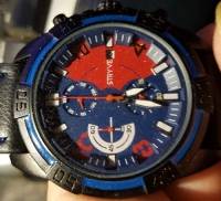 STRYVE S1001 Fashion Chrono Time Date Display Stopwatch Men Sport Quartz Watch