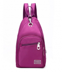 Women Nylon Light Multifunction Chest Bags Outdoor Crossbody Bag Girls School Backpack