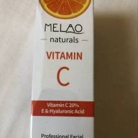 Melao 20% Vitamin C E Facial Serum Hyaluronic Acid Essence Skin Care Smooth Anti Aging Wrinkle