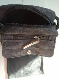 Men Vintage Tool Bag Casual Canvas Messenger Bag Shoulder Bag