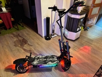 [EU DIRECT] ANGWATT T1 Electric Scooter 60V 35Ah 2*3000W Dual Motor 11inch Off-Road Electric Scooter Steering Damper Electric Scooter 80-105km Mileage 200kg Max Load EU Plug