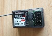 RadioLink RC4GS 2.4G 4CH Car Controller Transmitter + R6FG Gyro Inside Receiver for RC Car Boat