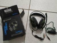 Sades SA-921 PLUS Stereo Gaming Headphone Headset with Microphone Line Control