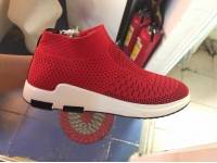 Men Breathable Knitted Casual Shock Absorption Sneakers