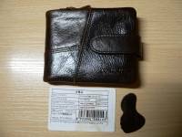 Men Genuine Leather Cowhide Men Vintage Short Wallet Coin Holder 3 Colors
