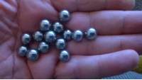 KALOAD 100pcs 10mm Steel Balls Professional Steel Bearing Balls Shooting Ammo Bullet Gun Accessories