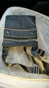 Retro Men Genuine Leather Business Shoulder Bag Crossbody Bag