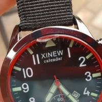 XINEW 2326 Fashion Men Quartz Watch Casual Nylon Strap Wrist Watch