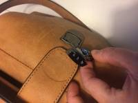 Stylish Doctor Bag Vintage Shoulder Bag PU Leather Crossbody Bag Phone Bag