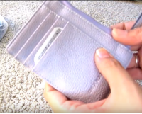 Slim Super Thin Business Card Holder Zipper Credit Card Case Coin Bags Portable Purse