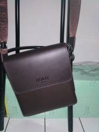 Men Business Shoulder Bag Casual Messenger Bag Black Brown Crossbody Bag